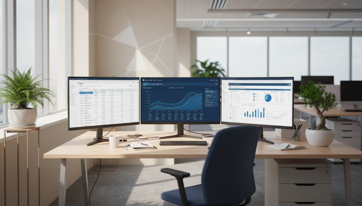 SEO支援会社の特徴を示すイメージ