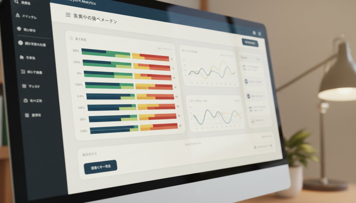 検索ボリューム分析ツールの画面イメージ