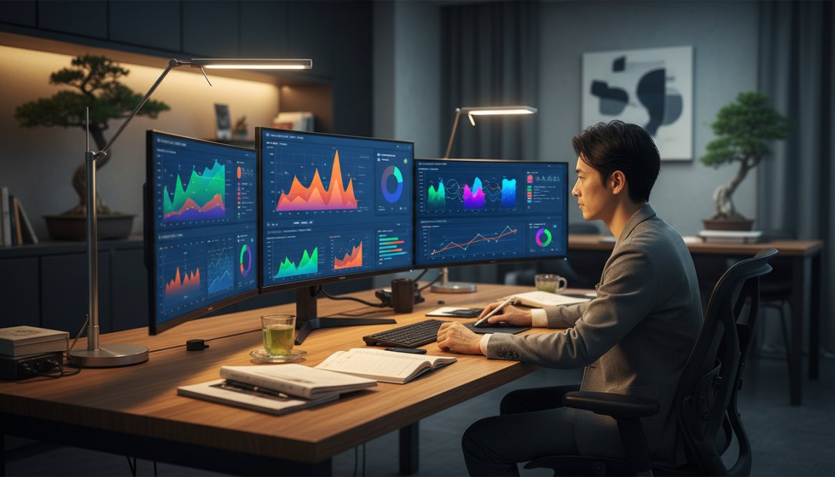 Webマーケティング施策の効果分析ダッシュボード