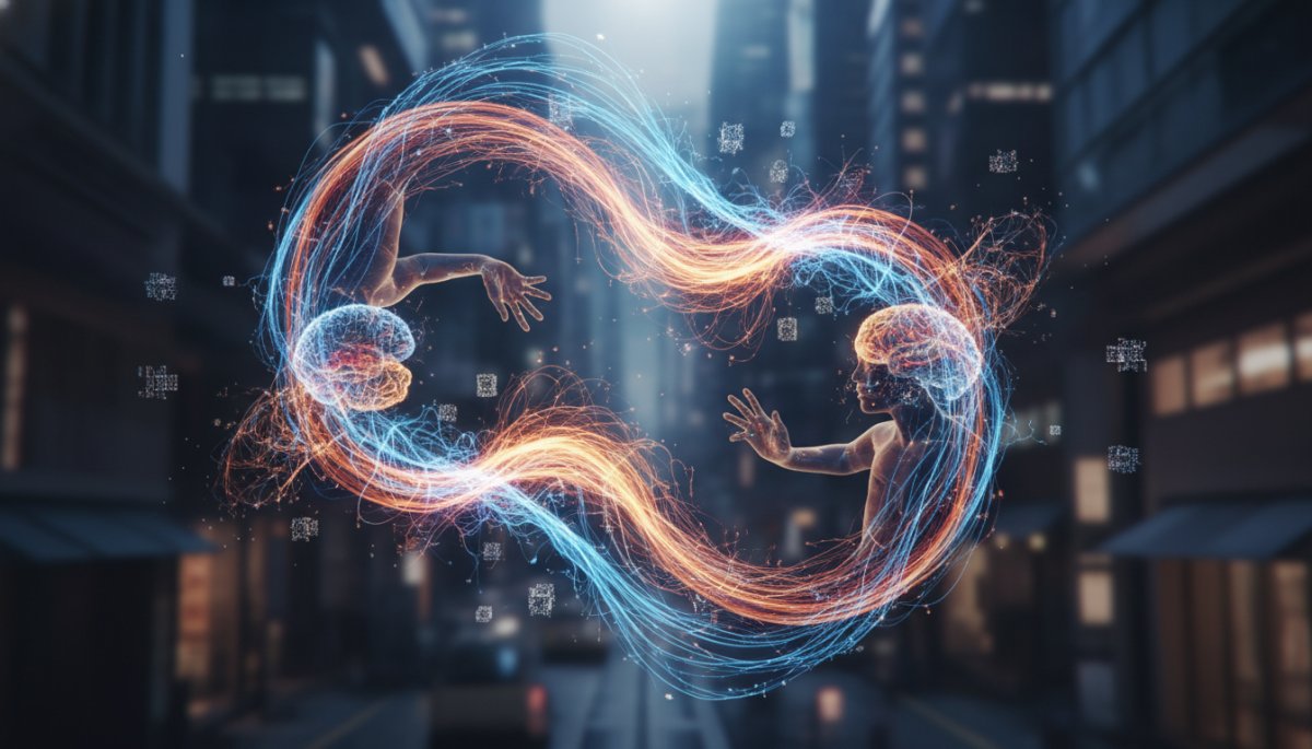 AI検索対策の未来を示す先進的なイメージ