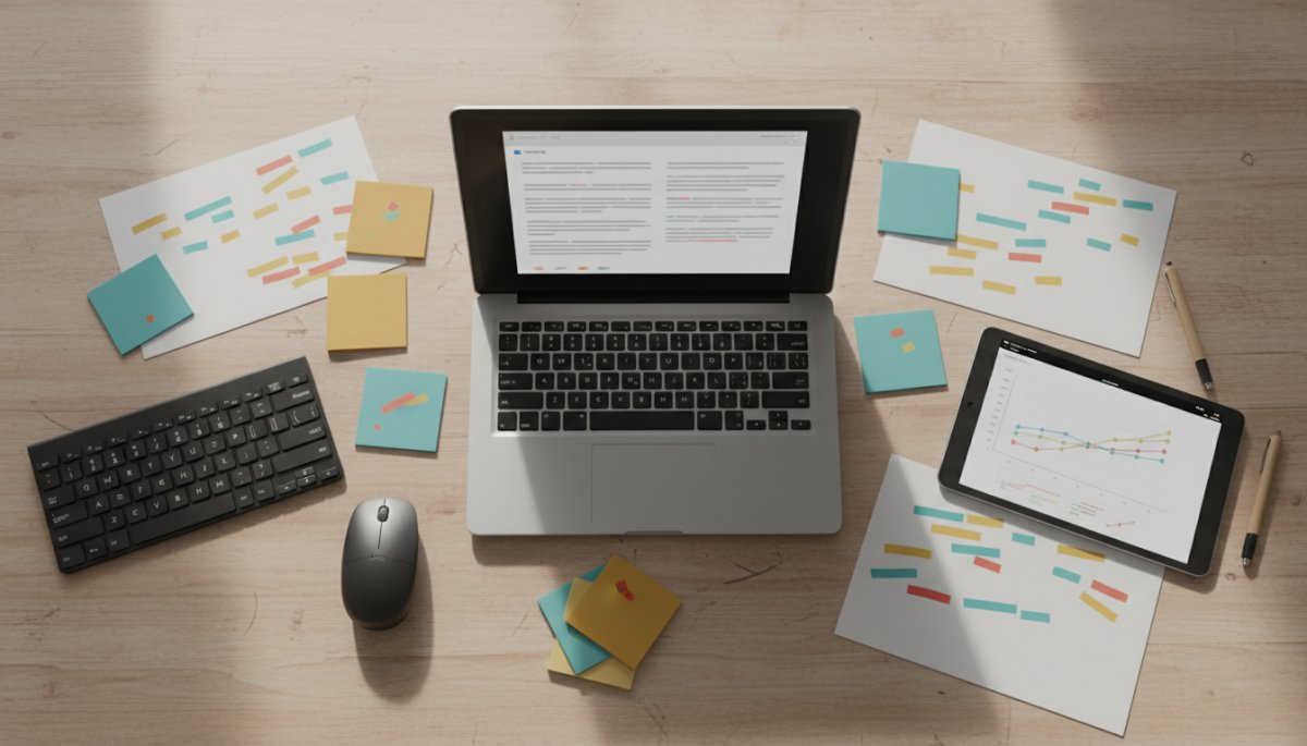 SEO記事作成とコンテンツ最適化の戦略イメージ